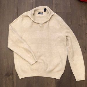 CHAPS SWEATER LARGE